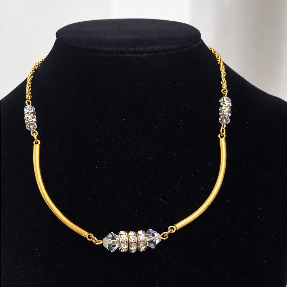 Sherman vintage gold toned necklace